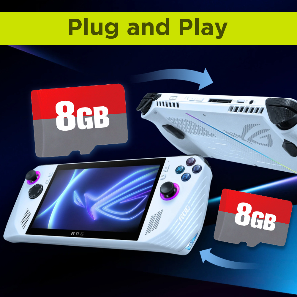 8GB TF Game Card with 3170 Ret - Console Retro Gaming Portable ulasan dan harga