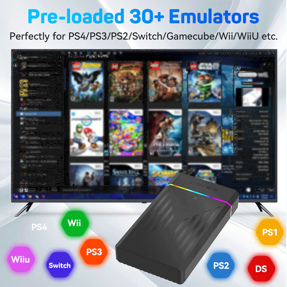 3TB Portable Gaming HDD Launch - Retro Gaming Portable ulasan dan harga