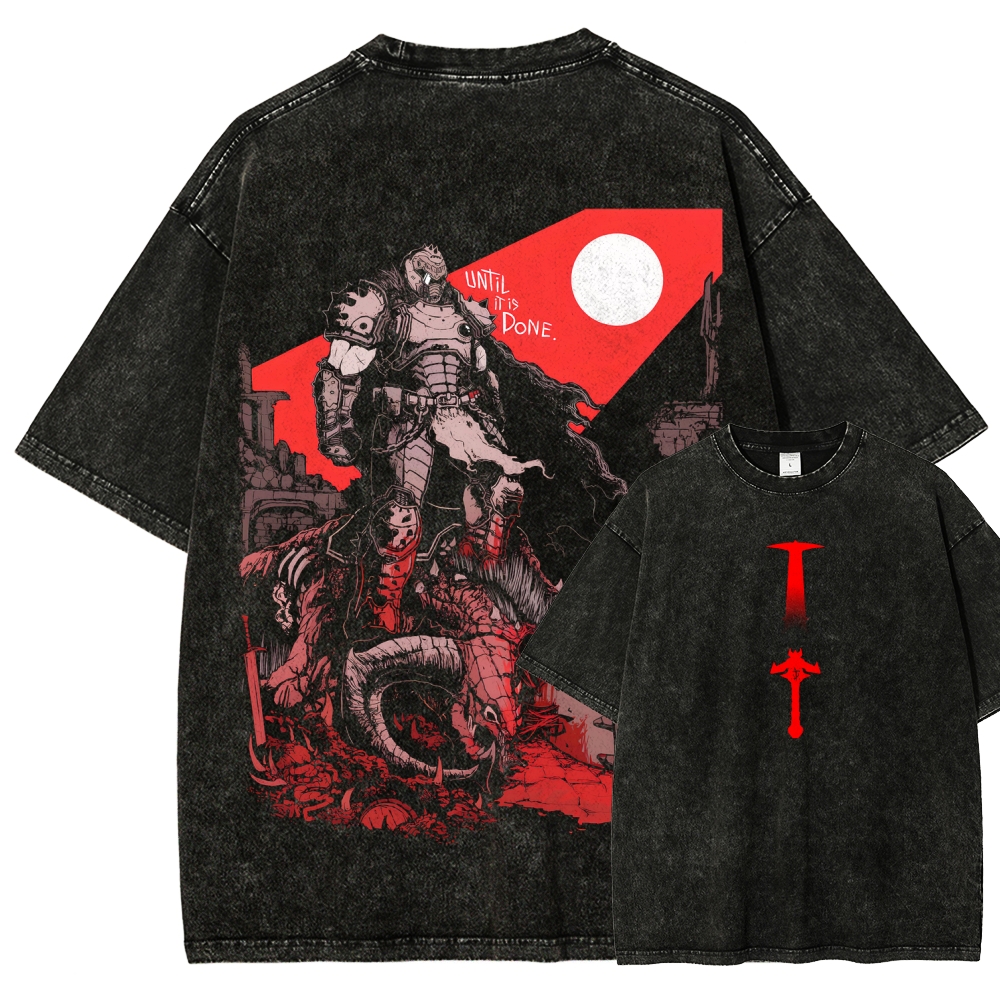 Classic FPS Game DOOM Retro St - Retro Gaming T Shirts ulasan dan harga